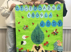 Konkurs plastyczny "Życiodajna kropla wody"